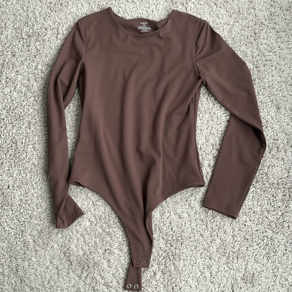 nuuds crew neck bodysuit
